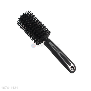 Competitive price black silver salon hair styling comb bristle hair comb