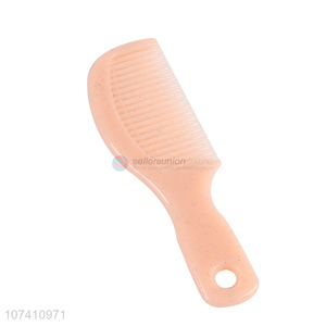 Bottom price colored portable travel plastic hair comb