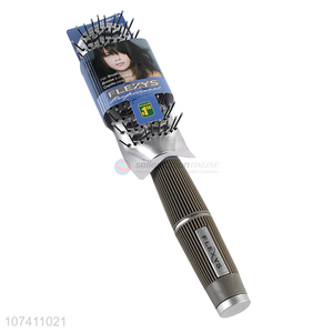 Good supplier silver coffee plastic hair styling comb sparerib comb for men