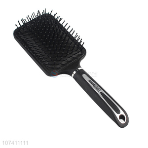 Premium quality black silver massage hair comb air cushion comb