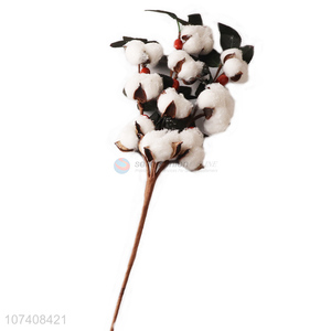New design decorative artificial cotton flowers for festival