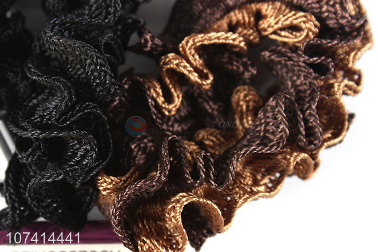 Promotional cheap falbala hair band elastic hair ties