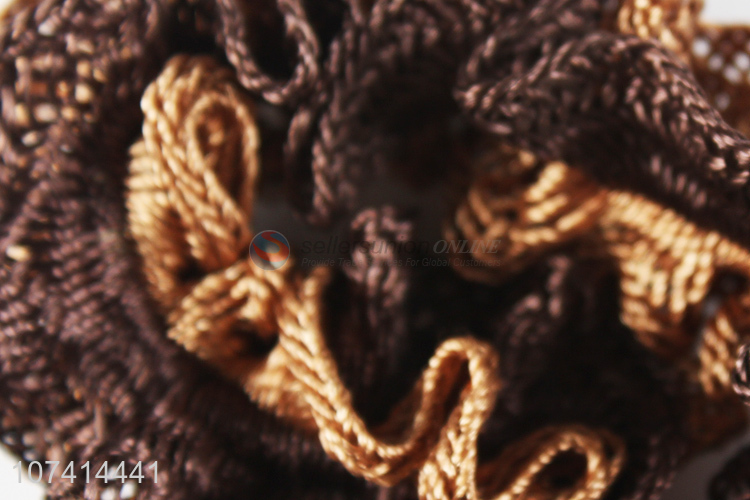 Promotional cheap falbala hair band elastic hair ties