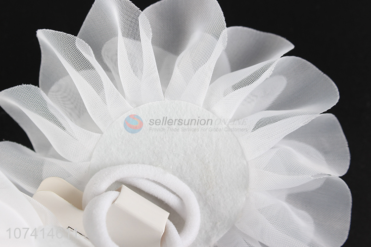 Good quality exquisite chrysanthemum flower hair rope hair band