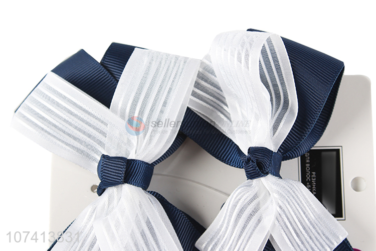 Good supplier exquisite bowknot hair rope elastic hair band