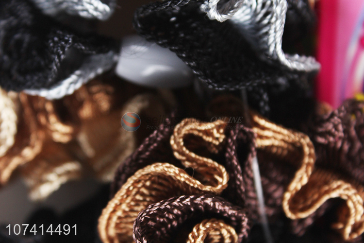 Factory direct sale falbala hair ring elastic hair rope