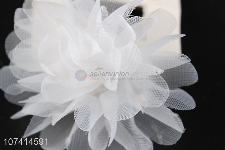 Latest design chrysanthemum flower hair bands for women and girls