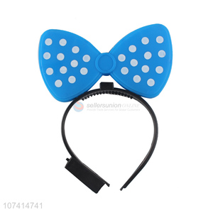 Cheap Promotional Party Decoration Bow Light Up Headband