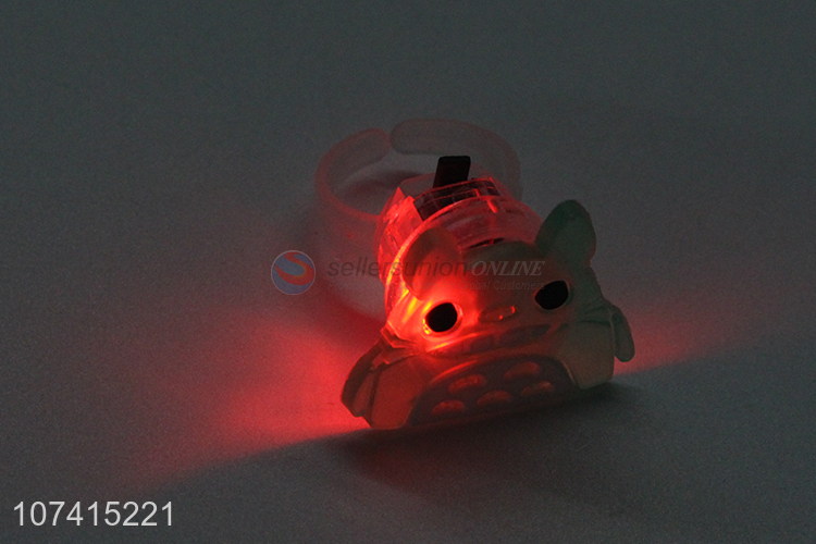Contracted Design Children Flashing Ring Toy Plastic Flashing Toy