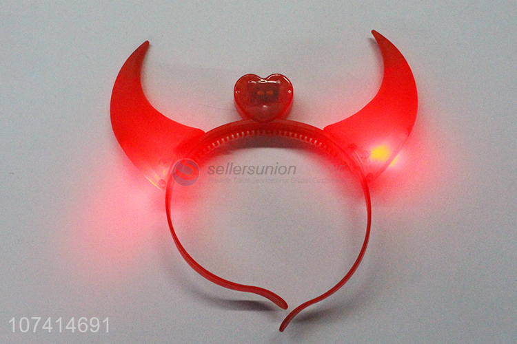 Good Factory Price Horns Hair Band Led Party Flashing Headband