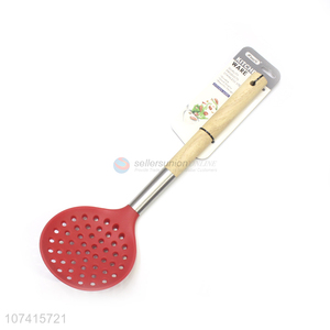 New Product Silicone <em>Leakage</em> <em>Ladle</em> Kitchen Strainer Spoon