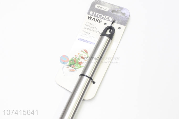 Wholesale Price Silicon Soup Ladle With Stainless Steel Long Handle