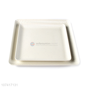 New Product Tableware Fashion Square Melamine Plate