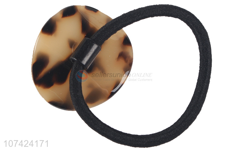 High quality elegant cellulose acetate sheet hair bands hair ropes