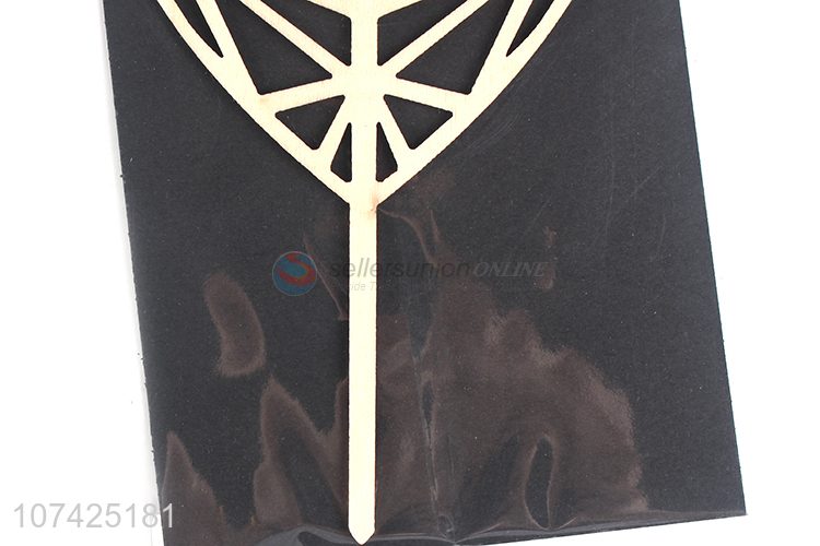 New design laser cut wooden cake topper wedding party supplies