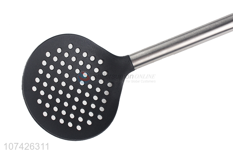 high quality nylon Leakage Ladle with steel handle