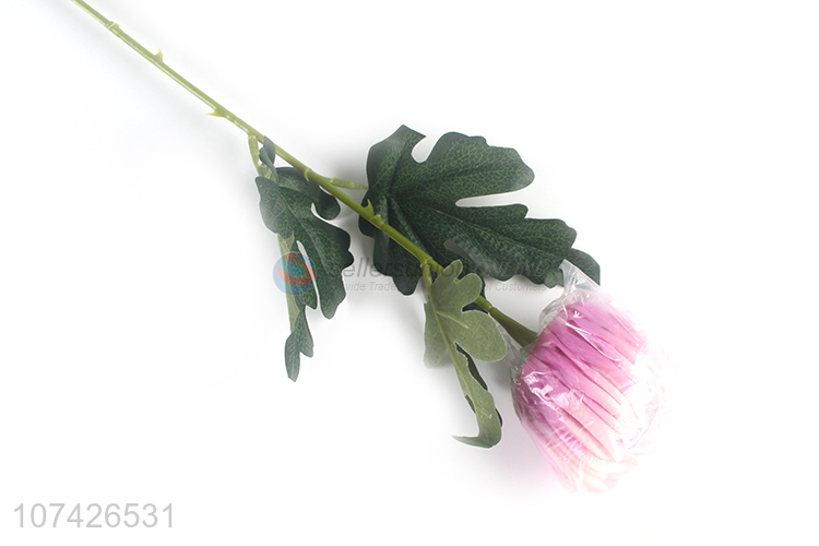 Best selling indoor decoration aritificial chrysanthemum fabric cloth flower