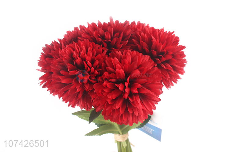 Promotional home wedding decoration artificial flower fake spheroid flower