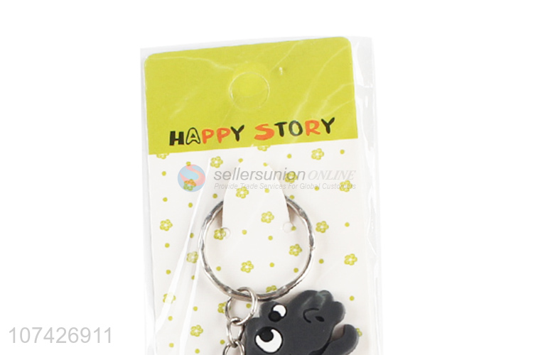 Popular Cartoon Colorful Dinosaur PVC Keychain Fashion Accessories