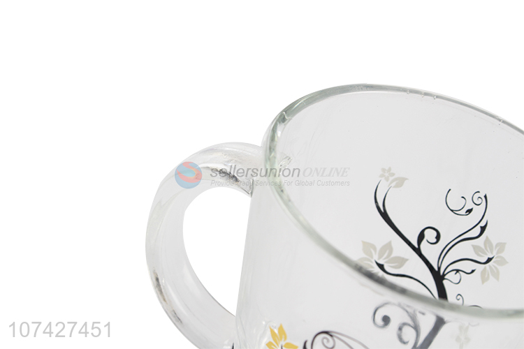 New Style Glass Water Cup Fashion Transparent Mug