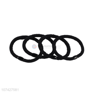 Wholesale Black Hair Band Cheap Hair Rope