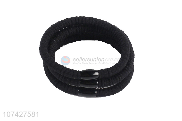 Wholesale Black Hair Band Cheap Hair Rope