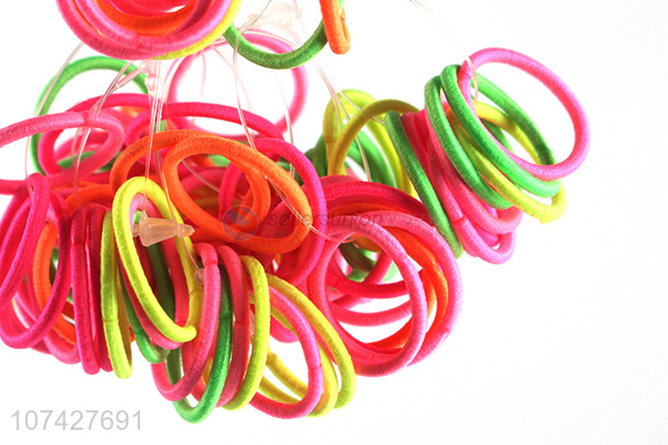 Popular Colorful Hair Ring Fashion Elastic Hair Band
