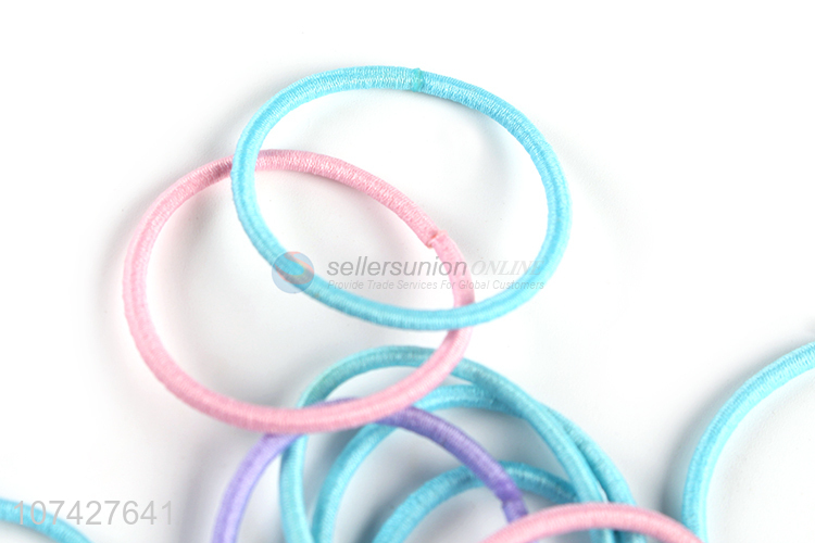 Wholesale Colorful Hair Band Elastic Hair Rope