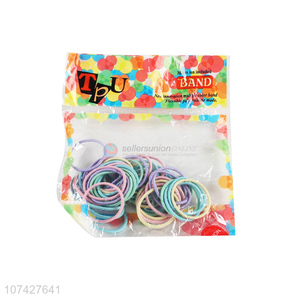 Wholesale Colorful Hair Band Elastic Hair Rope