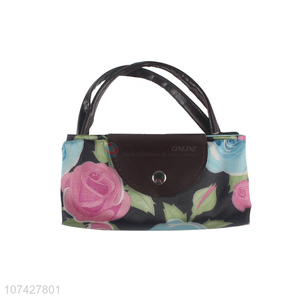 Custom Fashion Foldable Shopping Bag Colorful Hand Bag