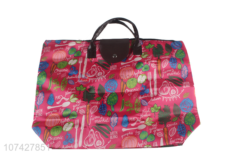 Best Selling Fashion Printing Foldable Handbag Shopping Bag