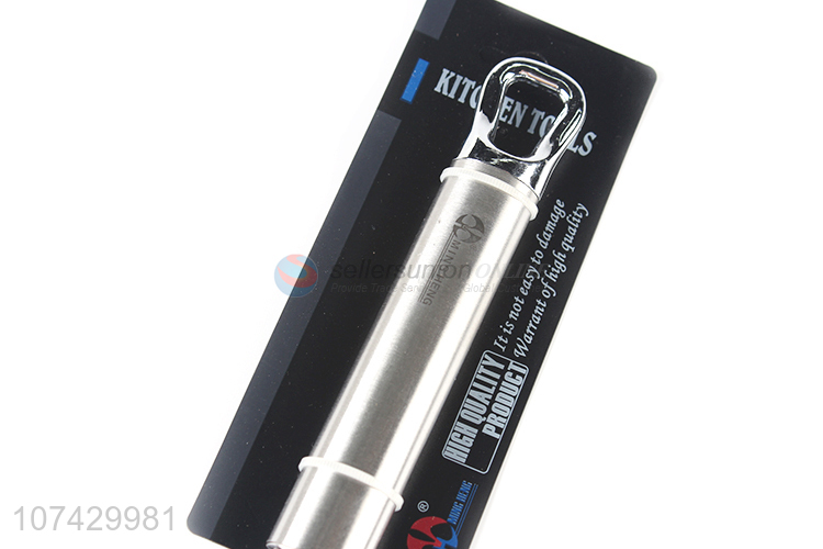 Low price long stainless steel vegetable & fruit peeler kitchen supplies