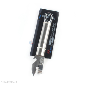Reasonable price stainless steel bottle opener tin opener