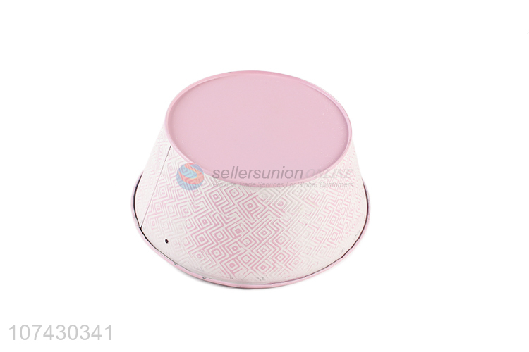 Hot Selling Customized Fashion Pink Flowerpot Garden Decoration