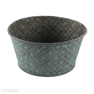 Good Factory Price Fashion Metal Flowerpot For Garden Decoration