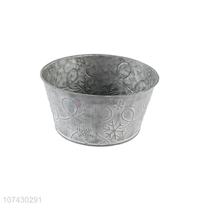 Hot Selling Mmetal Flowerpot For Garden Decoration