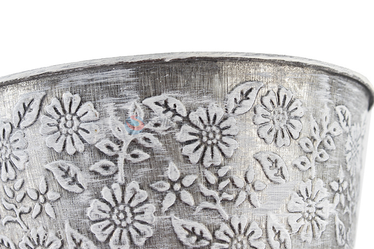 Newest Garden Decorative Fashion Snowflake Pattern Flowerpot