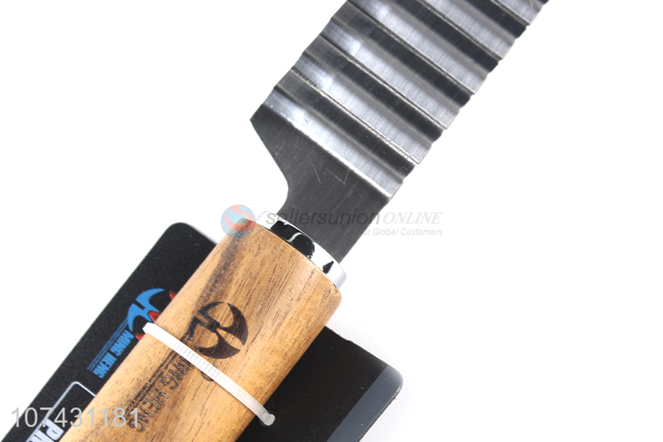 High Quality Stainless Steel Kitchen Accessories Easy Slicing Wave Knife