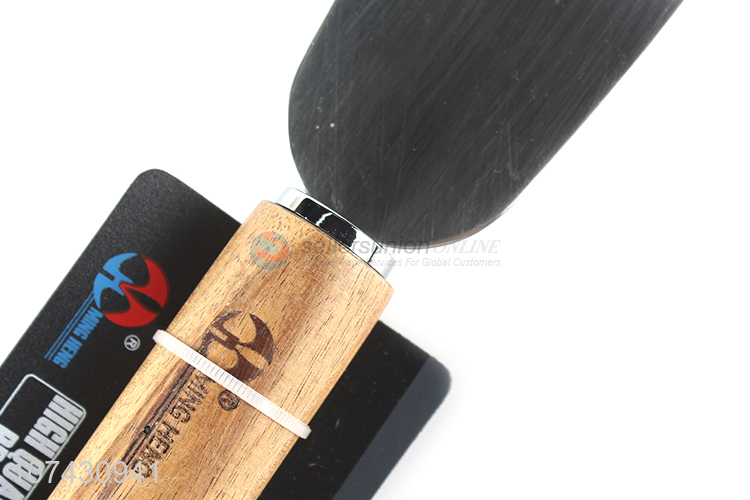 Best Sale Kitchen Tools Bamboo Handle Stainless Steel Shovel