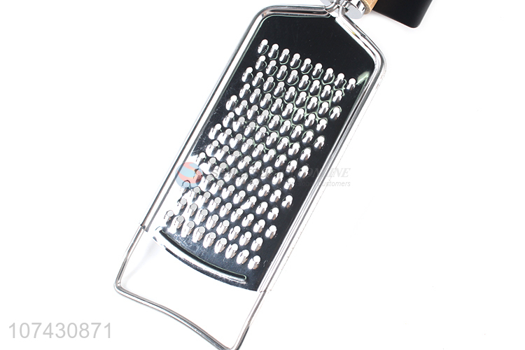 Good Sale Kitchen Tools Bamboo Handle Stainless Steel Ginger Grater