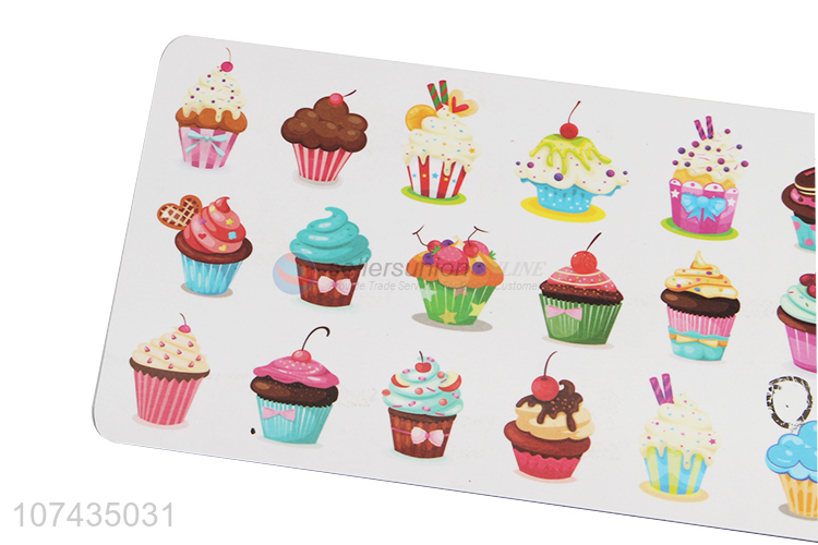 Wholesale Cake Pattern Rectangle Cup Placemat