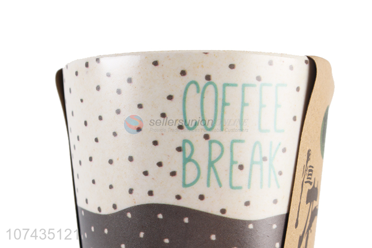 Fashion Design Bamboo Fibre Coffee Cup Travel Mug
