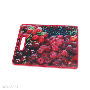 Delicate Design Fruit Pattern Rectangle Cutting Board