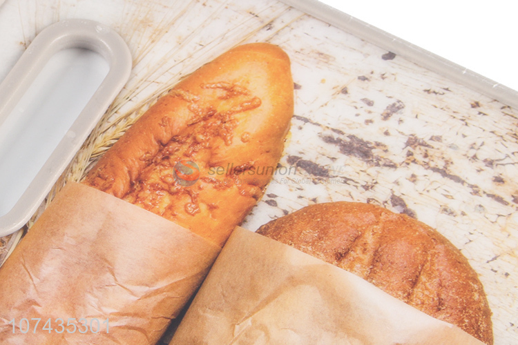 Hot Sale Bread Pattern Rectangle Cutting Board Chopping Board