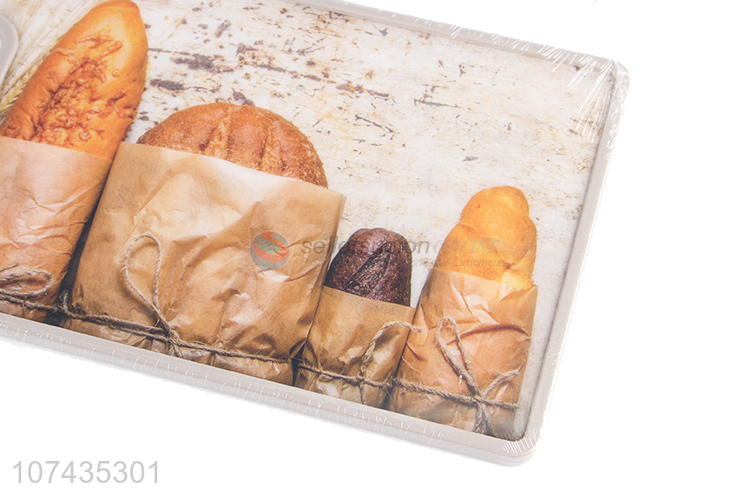 Hot Sale Bread Pattern Rectangle Cutting Board Chopping Board