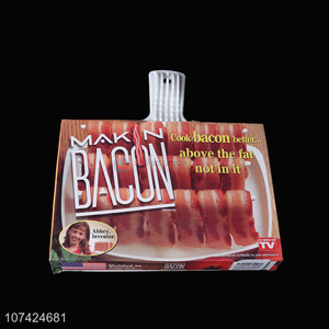Hot sale convenient bacon pan for household