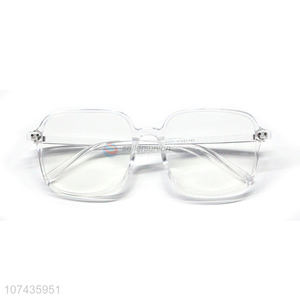 New design transparent optical eyewear frame anti blue-ray glasses