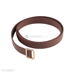 Low price women casual belt pu leather belts