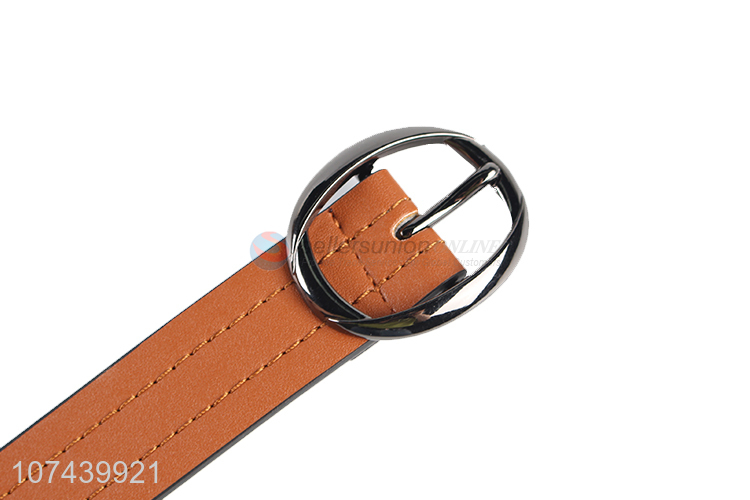 Factory price fashion accessories women pu leather belt
