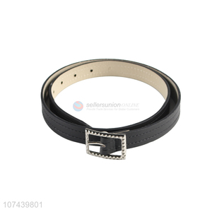 Popular products metal buckle women pu belt waist belt